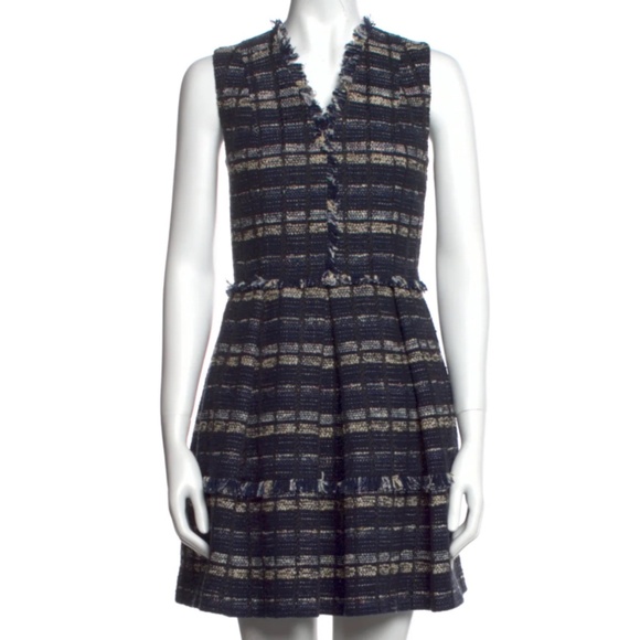 🔥🔥 Proenza Schouler Tweed Pattern Mini Dress🔥🔥